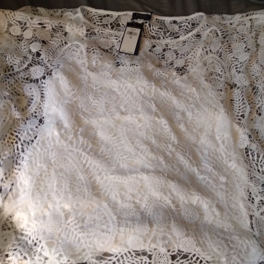 Ralph lauren, crochet top